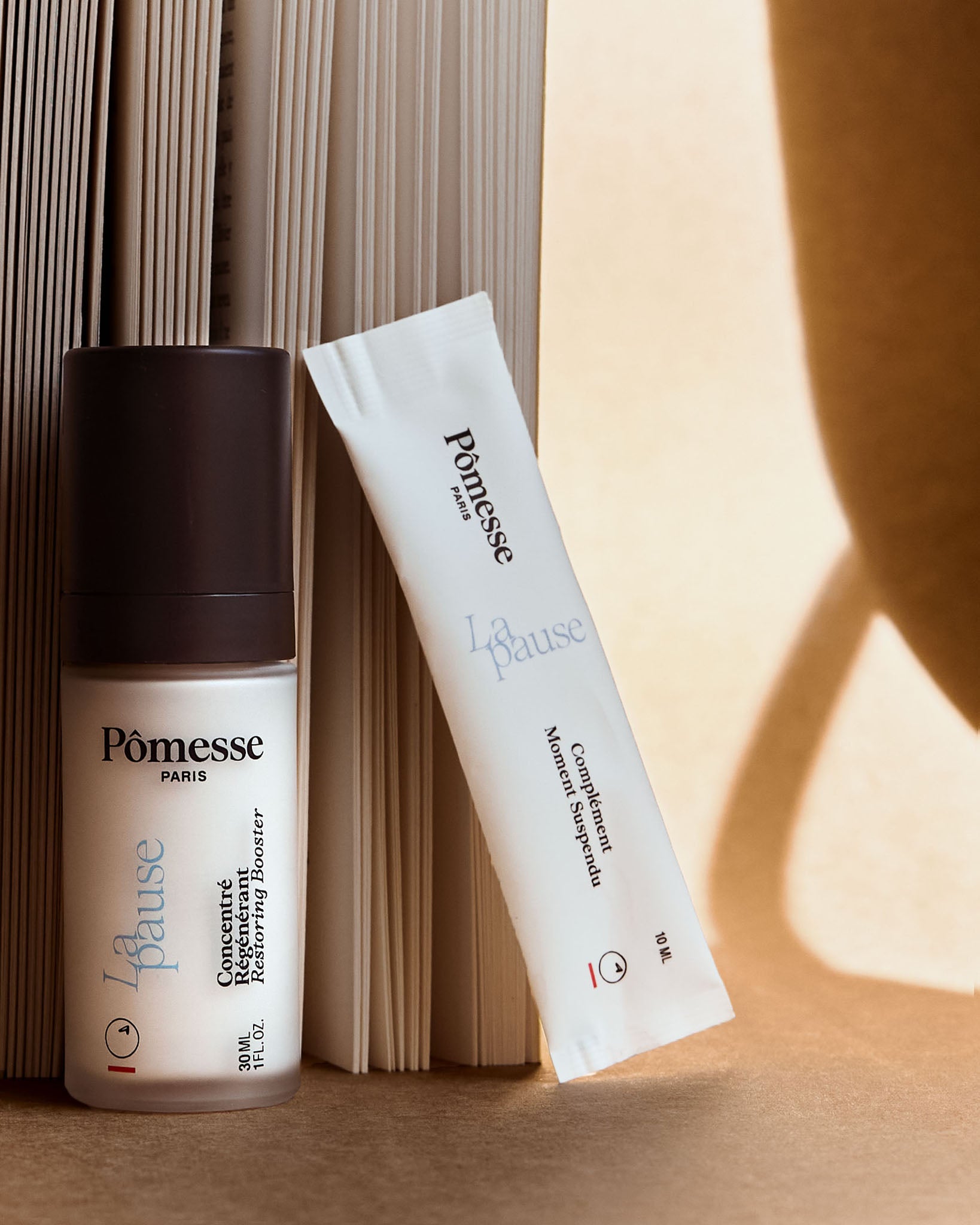 Pomesse Paris Collection La Pause Fluide Perfecteur et Complement Moment Suspendu