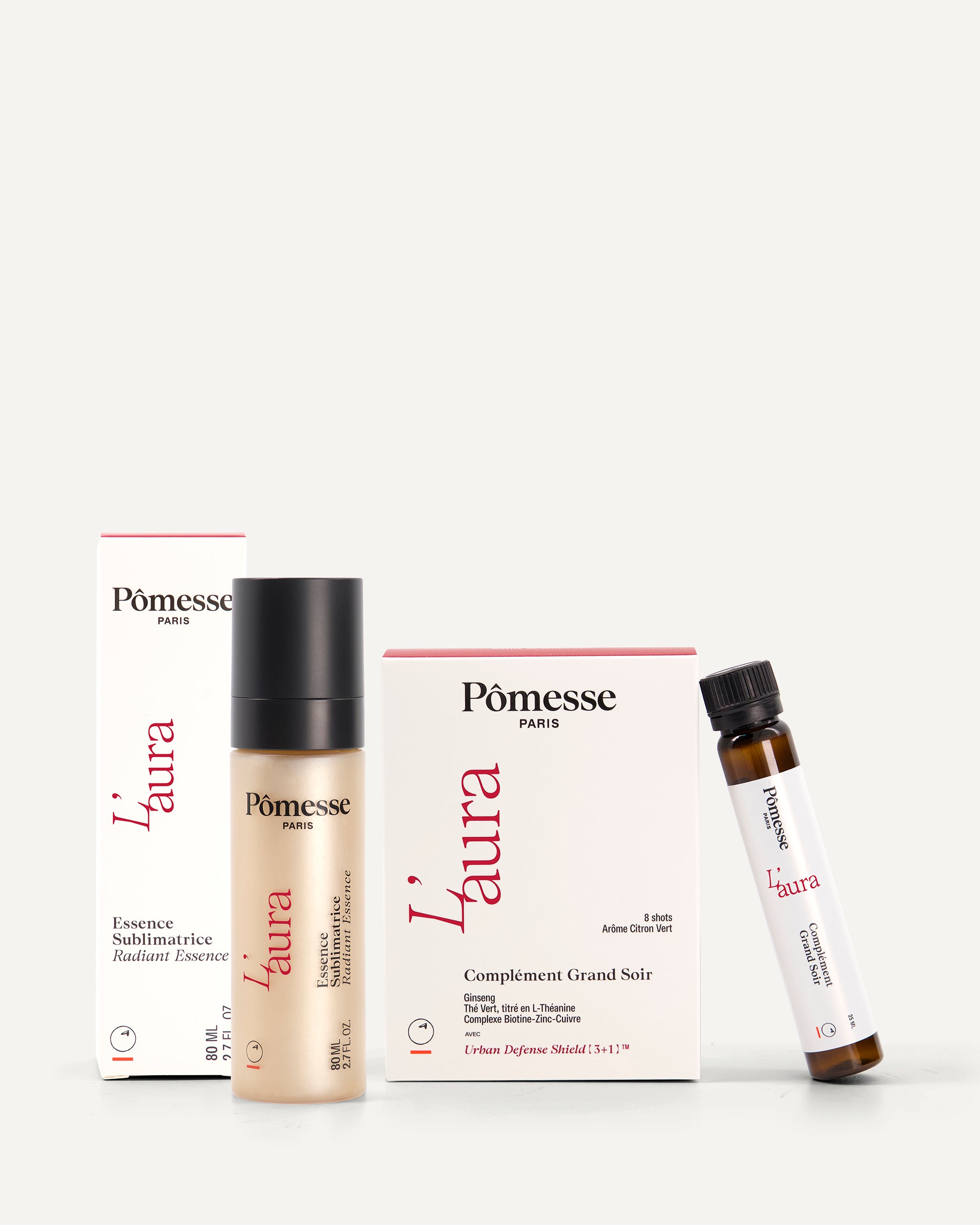 pomesse paris rituel aura soin visage et complement alimentaire