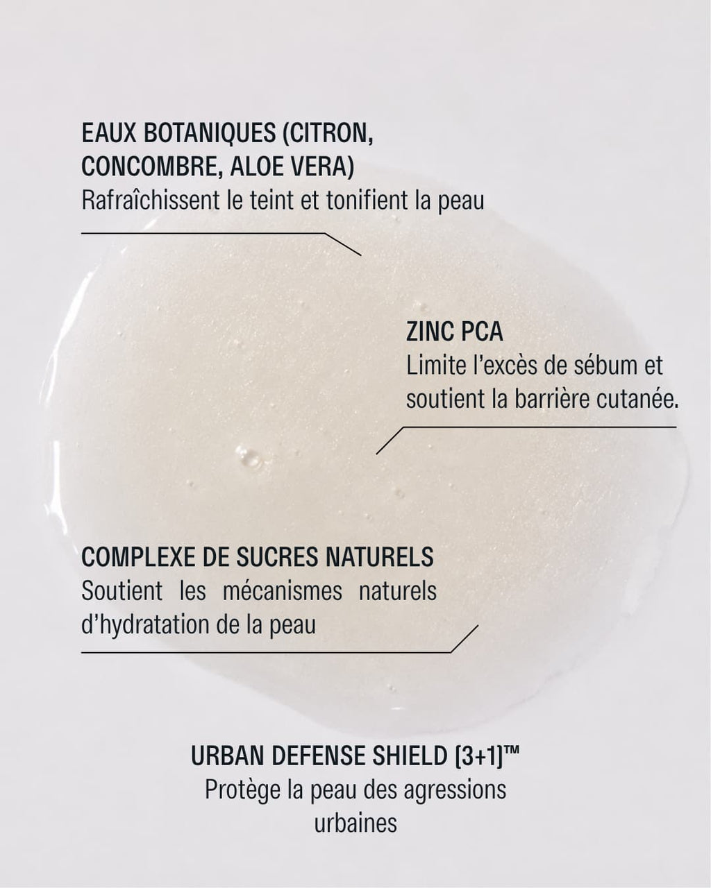 Texture et Ingredients Brume Revitalisante