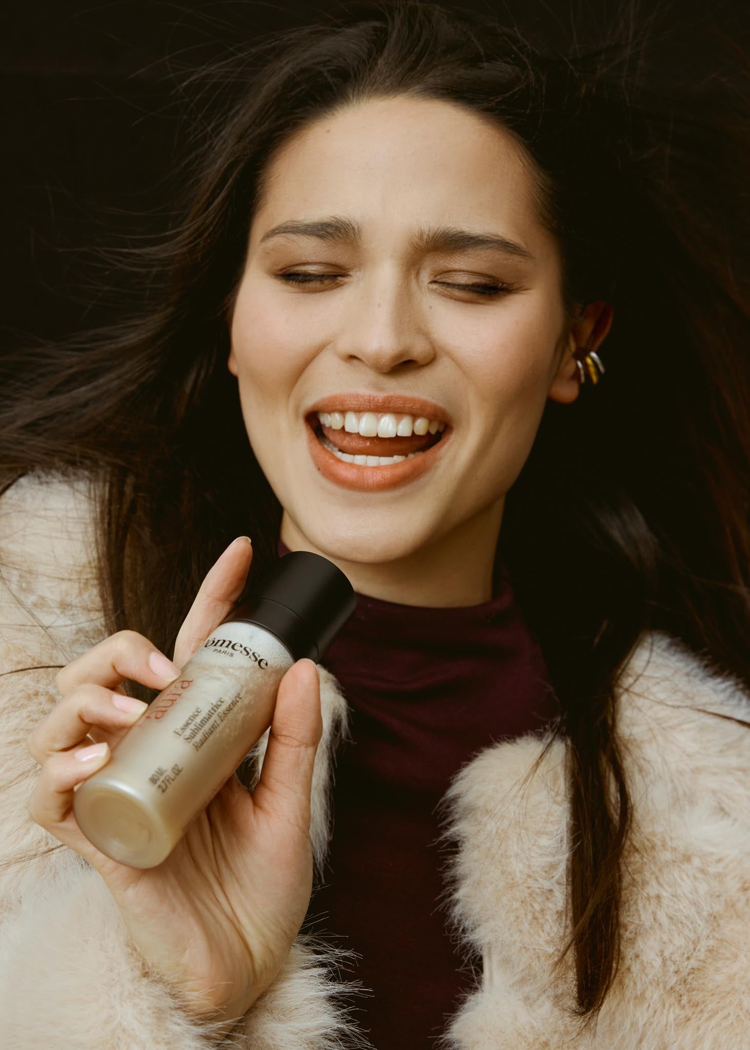 pomesse paris soin visage essence sublimatrice l'aura